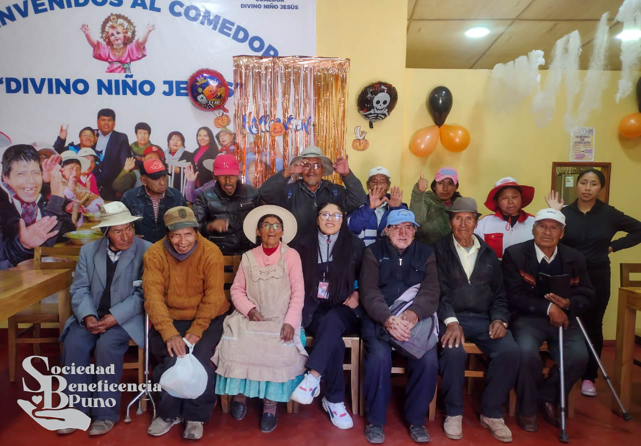 Celebración Halloween Comedor