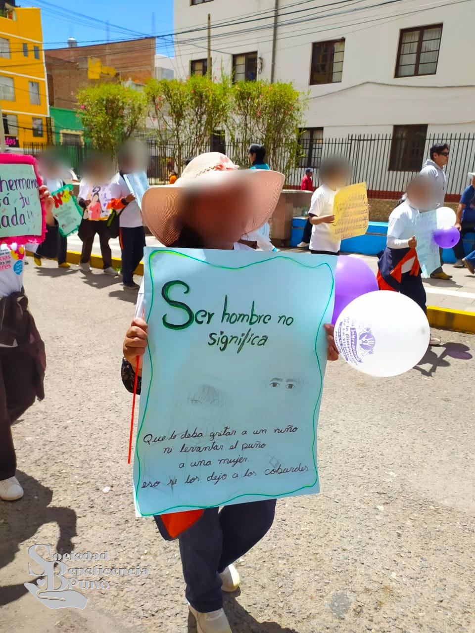 Marcha Dia internacional de la eliminación de la violencia contra la mujer