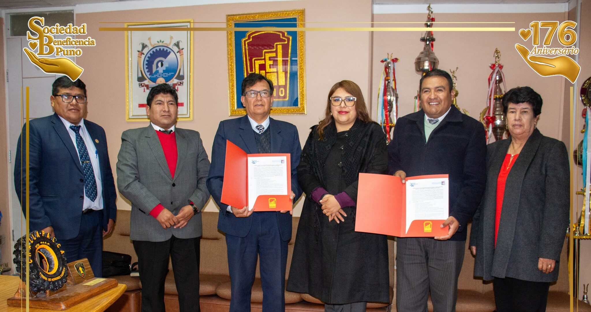 LA SBP FIRMA CONVENIO INTERINSTITUCIONAL CON LA UGEL PUNO